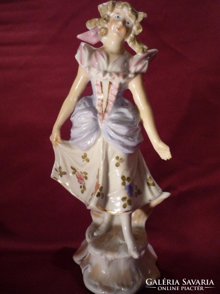 Antik SEVRES francia porcelán figura 200813