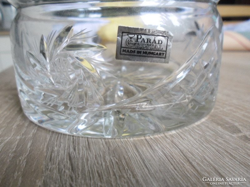 Paradise crystal bowl / sugar bowl