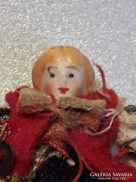 Antique porcelain mini doll antique doll house