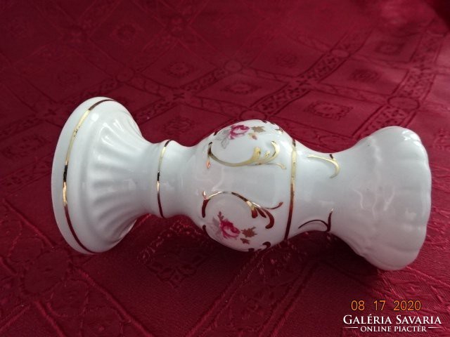 Aquincum porcelain candle holder, height 11 cm. He has!
