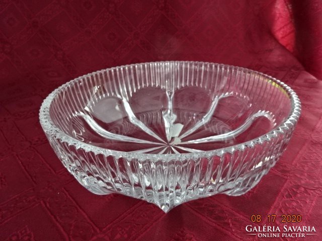 Crystal bowl, diameter 20 cm, height 6.5 cm. He has!