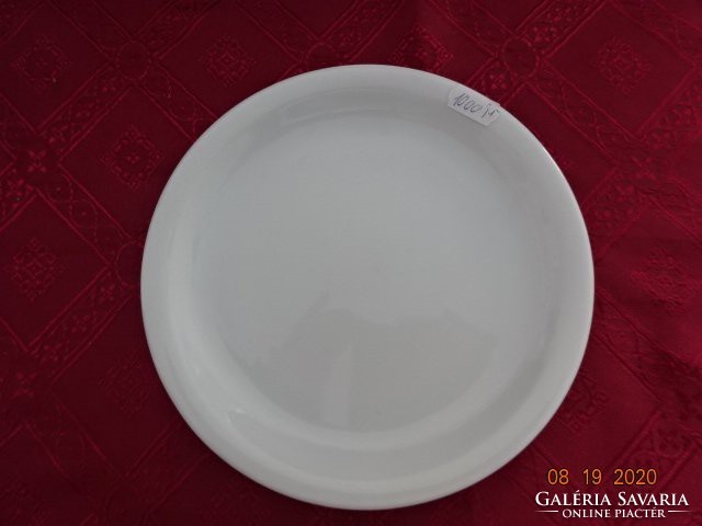 Apulum porcelain, white cake plate, diameter 20 cm. He has!