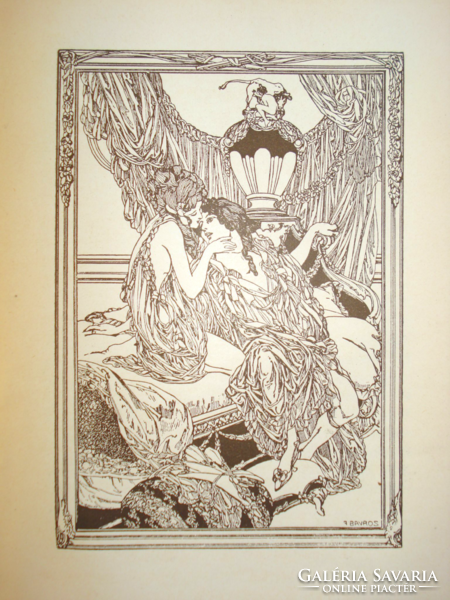 Louvet de Couvray - Faublas,  (1925 - Nova Kiadó - F. Bayros erotikus rajzaival)