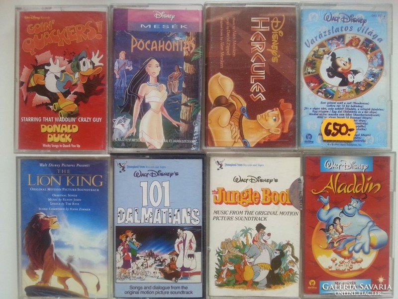 Tape and children's music pre-recorded cassettes