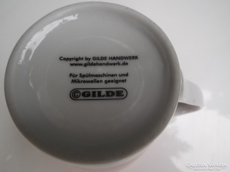 Mug - gilde - 3.5 dl - porcelain - flawless
