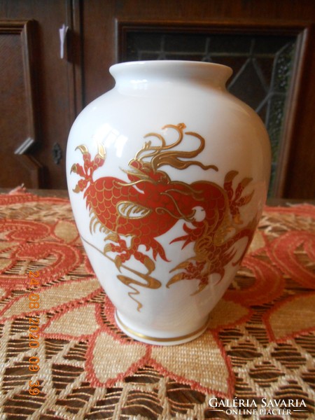 Wallendorf porcelán váza