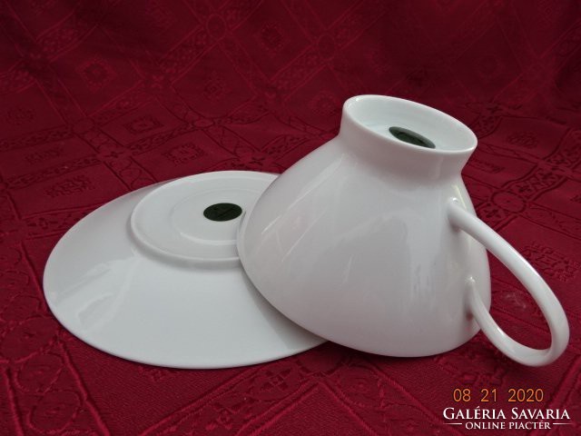 R & s wien madeleine Austrian teacup + saucer. Snow white, diameter 10.7 cm. He has!