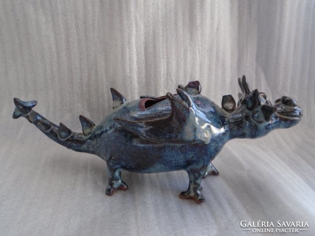 Nagyon ritka és különleges Kinai kézműves alkotás tűzokádó sárkány