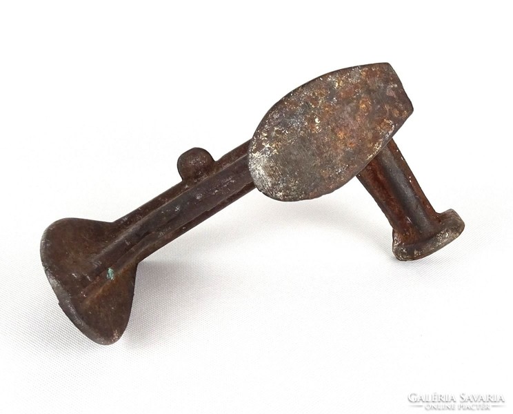 1B578 Antik jelzett öntöttvas cipészszerszám suszter eszköz