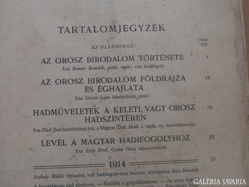 History of prisoner of war Hungarians