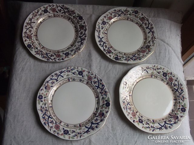 Zsolnay bamboo motif cake set for pcs as well