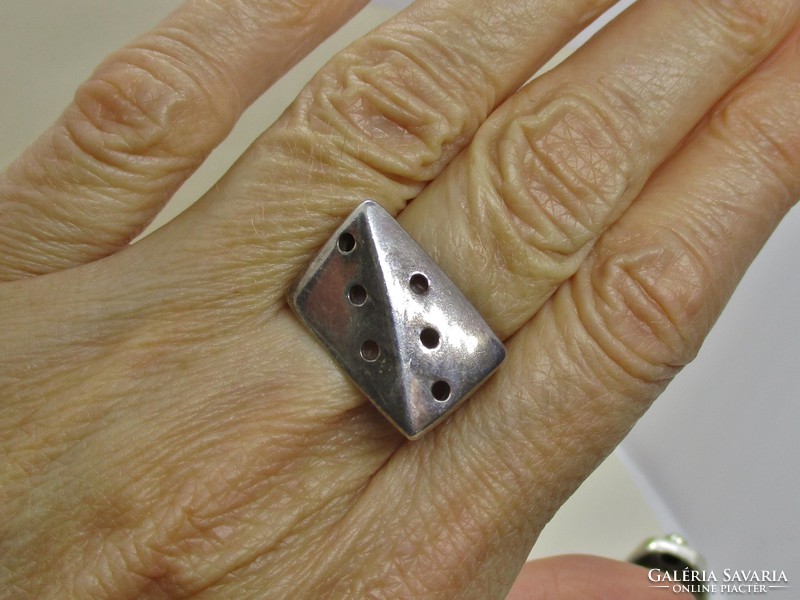 Különleges iparművész ezüst gyűrű