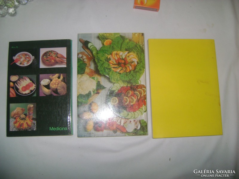 Retro szakácskönyv - 1983, 1994, 1996 - három darab