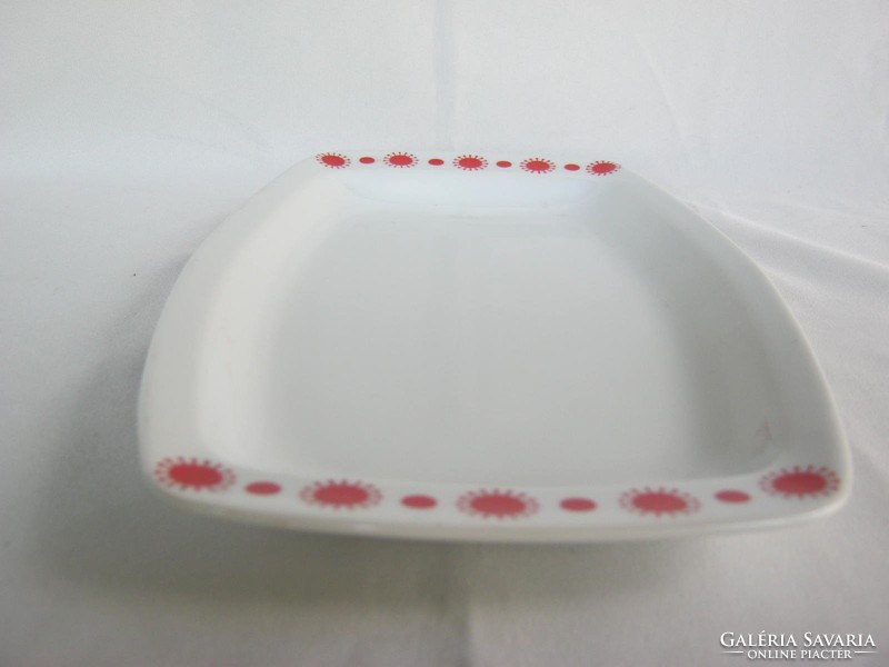 Alföldi porcelain serving bowl with sunflower pattern