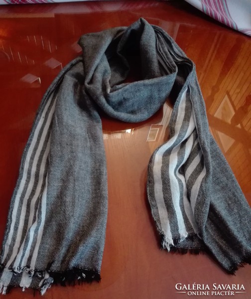 Unisex, large cotton scarf, 200 x 80 cm