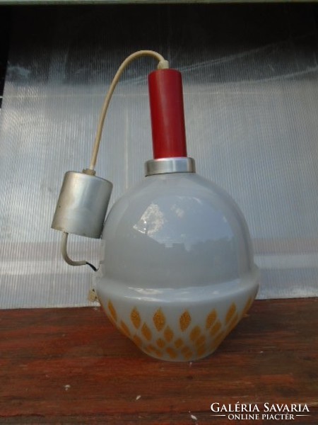 Ritka, retro,  mennyezeti, dizájn lámpa, 1972-75 szép állapotban azonnal használható