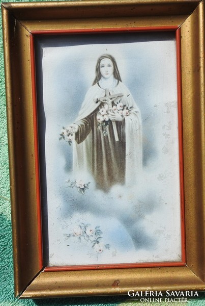 Old Virgin Mary - holy image print
