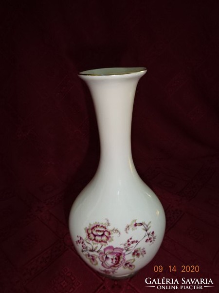 Aquincum Hungarian porcelain vase, special shape, height 20 cm. He has!
