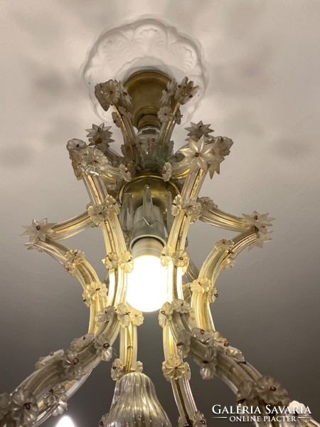 Original Maria Theresa lead crystal chandelier for sale