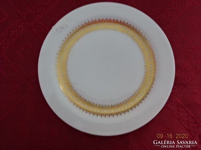 Thomas Germany süteményes tányér, 6 db -os készlet arany díszítéssel, átmérője 19 cm. Vanneki!