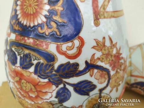 Antik nagyméretű francia porcelán váza pár Bayeux Paris XIX. század