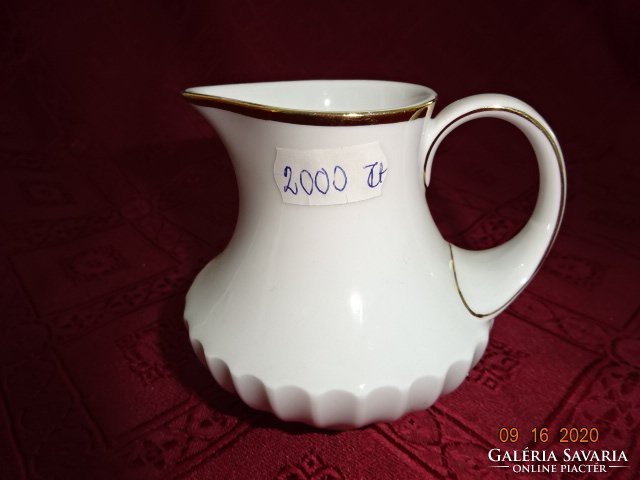 Scherzer Bavarian German porcelain milk jug, height 8.5 cm. He has!