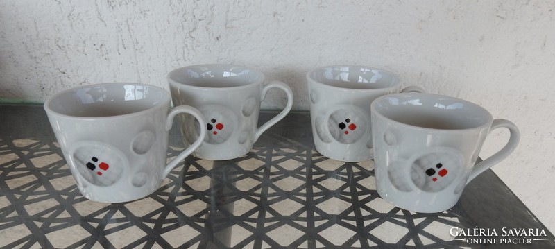 Elan - modern mug set - cocoa / milk mugs