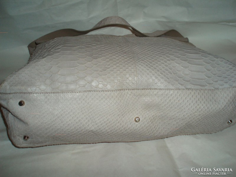 Vintage genuine leather weird shoulder bag