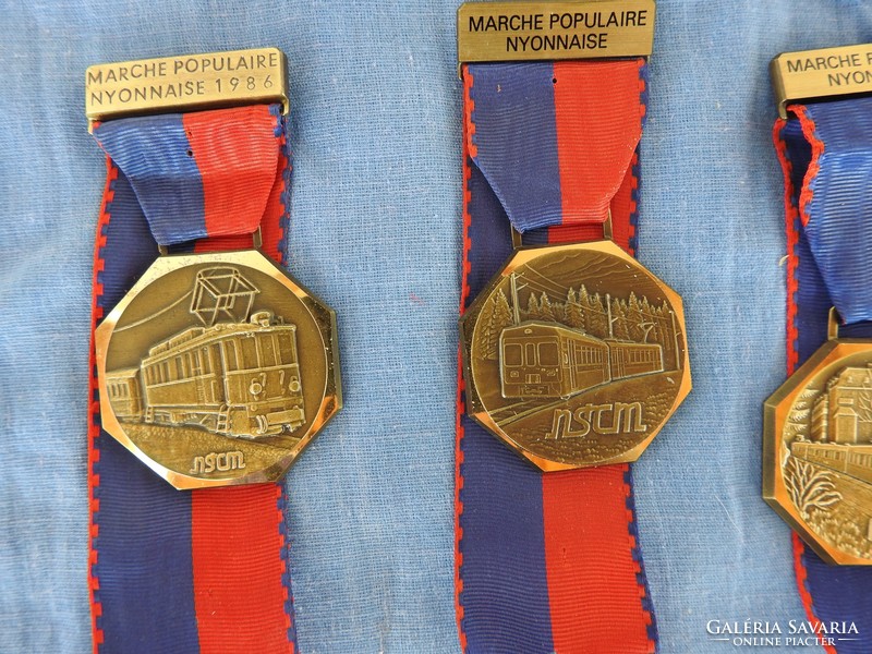 Marche populaire nyonnaise commemorative medal - medal