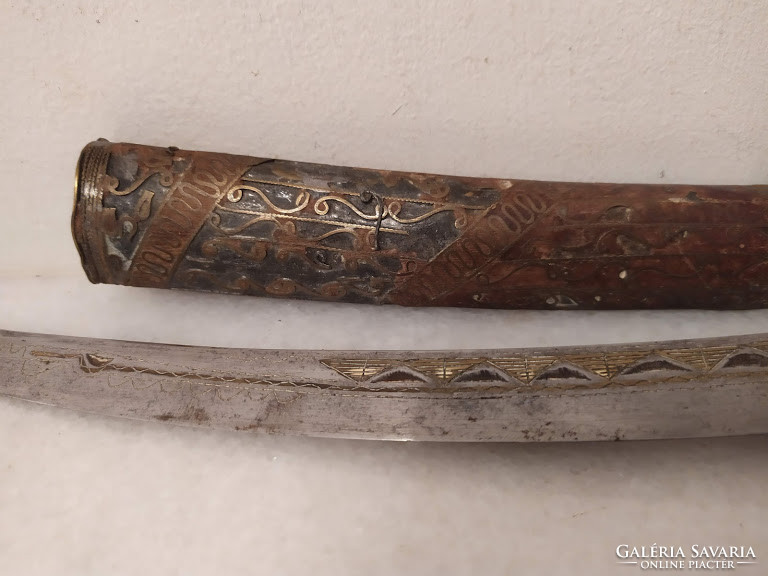 Antique Arabic Persian Syria Morocco Berber Sword Knife Weapon xix. Century