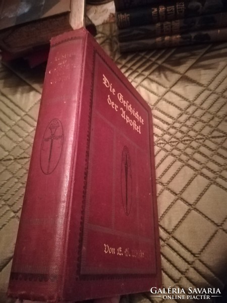 The story of the apostles - e.G. White - antique book in German