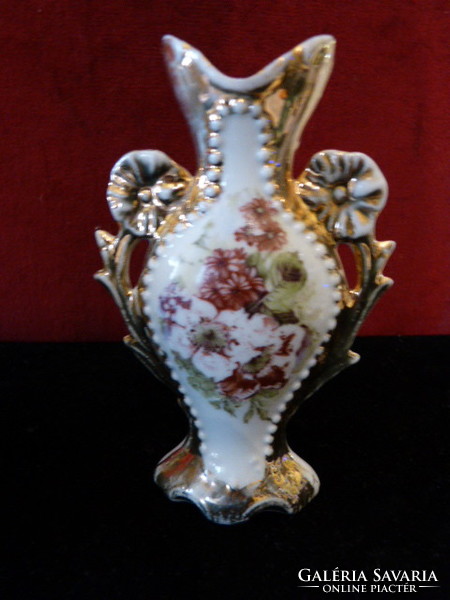 3 Pcs. Old porcelain vase, statue.