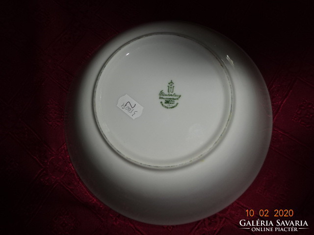 Winterling Bavarian German porcelain side dish, diameter 21.5 cm. He has!