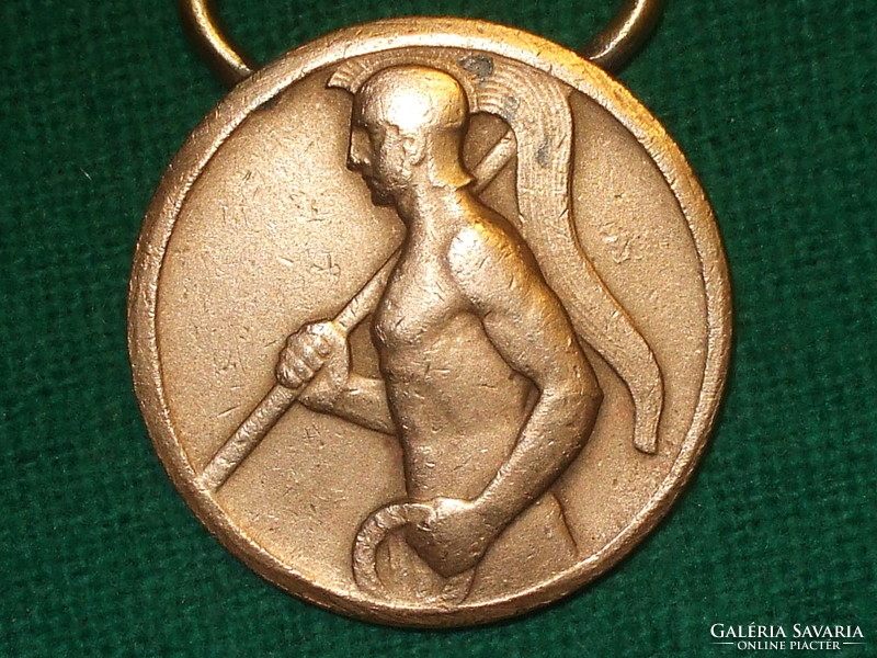 Sports medal! Ferenczváros gymnastics club! Tennis - bronze medal - 1929!