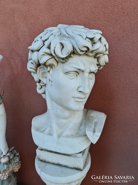 Mythological marble bust, bust