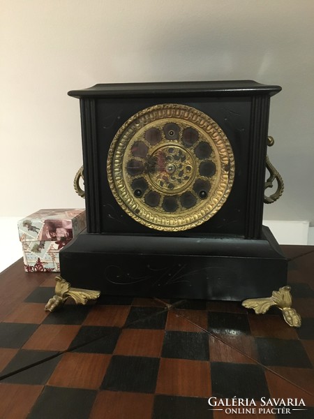 Fireplace clock from Art Nouveau times