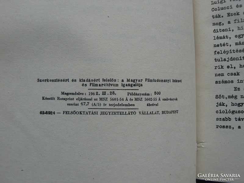 Film Culture March 1962 (No. 11-14); 500 copies) bound book in good condition