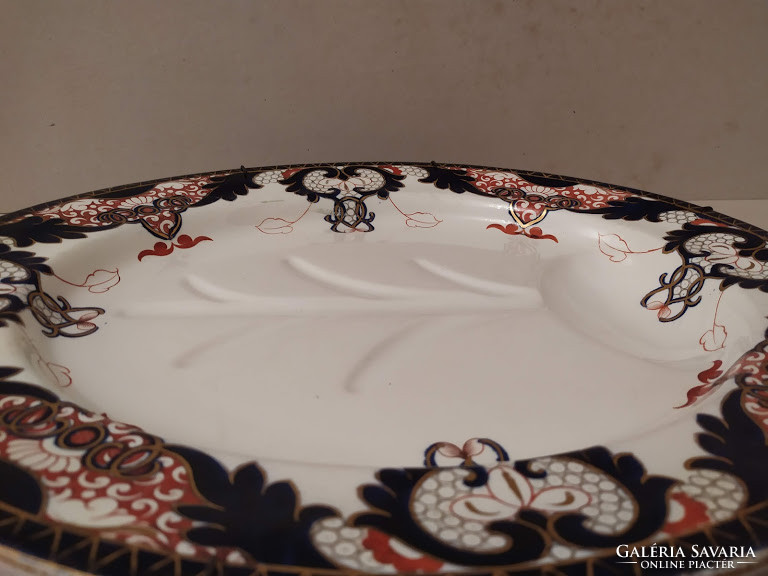 Antik 19.századi hústál francia sevres porcelán húsos tál konyhai eszköz