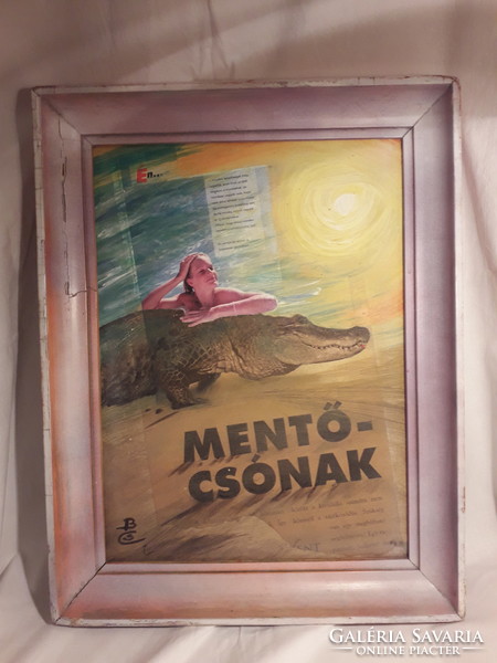 Bursa csaba collage painting title: rescue boat