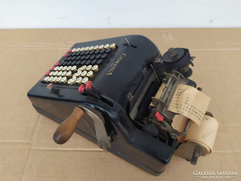 Antik pénztár számoló gép üzlet berendezés gyűjteményi darab