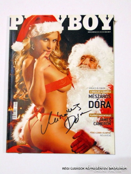 2009 12  /  MAGAZIN Címlap:  Mészáros Dóra  /  PLAYBOY  /  Ssz.:  8296