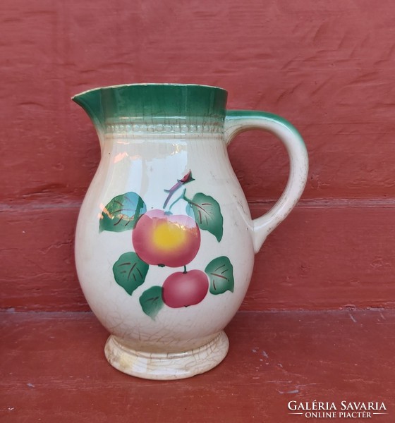 Zell am harmersbach beautiful old jug, orchard, nostalgia piece, collectible beauty