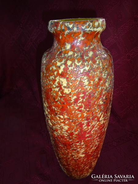 Tófej ceramic vase, floor vase, height 38 cm. He has!