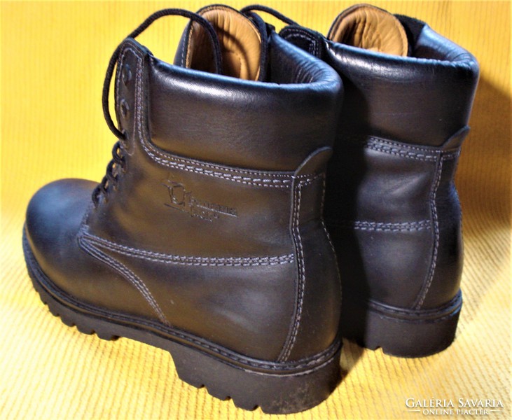Black panama jack lacing, short-legged boots, boots (size 41)