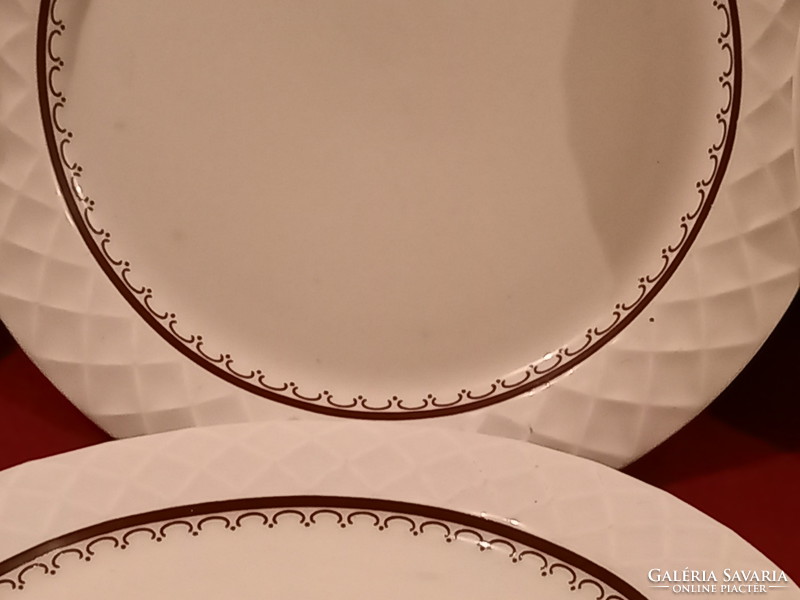 430 6 db Thomas Bavaria süteményes tányér szép nyomott mintával