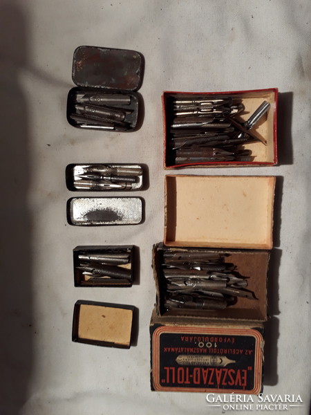 Old nibs in boxes (5 boxes)