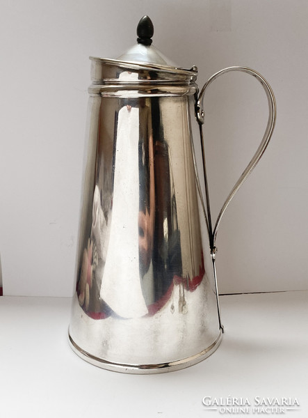 W.A.S benson silver-plated warming jug ~ 1880, a rarity!