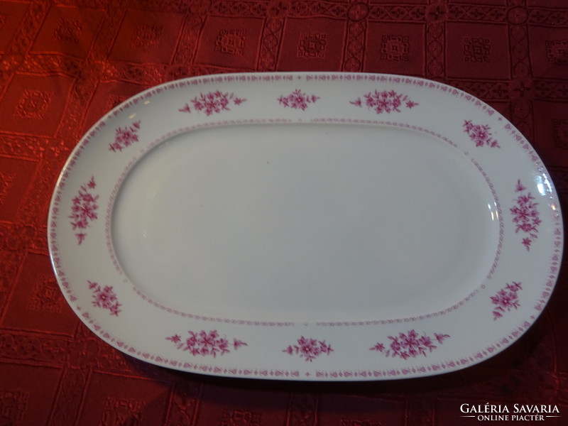Alföld porcelain, large oval meat bowl, size 35.5 x 22.5 x 3.5 cm. He has!