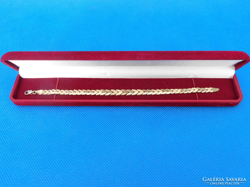 Gold Multicolor 14k Women's Bracelet 12.8 Gr