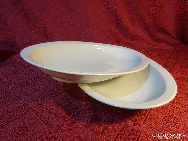 Antique Zsolnay porcelain, shield seal, white, oval meat bowl. He has!